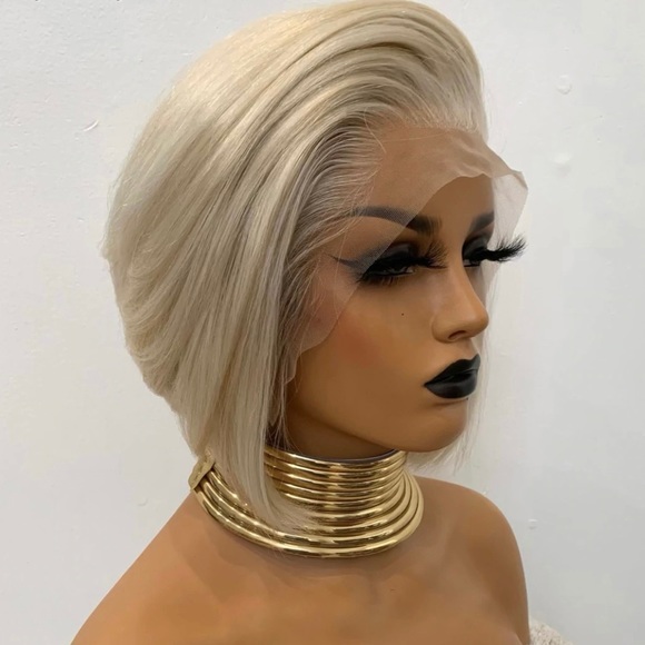 bob human hair wig - Picture 3 of 5